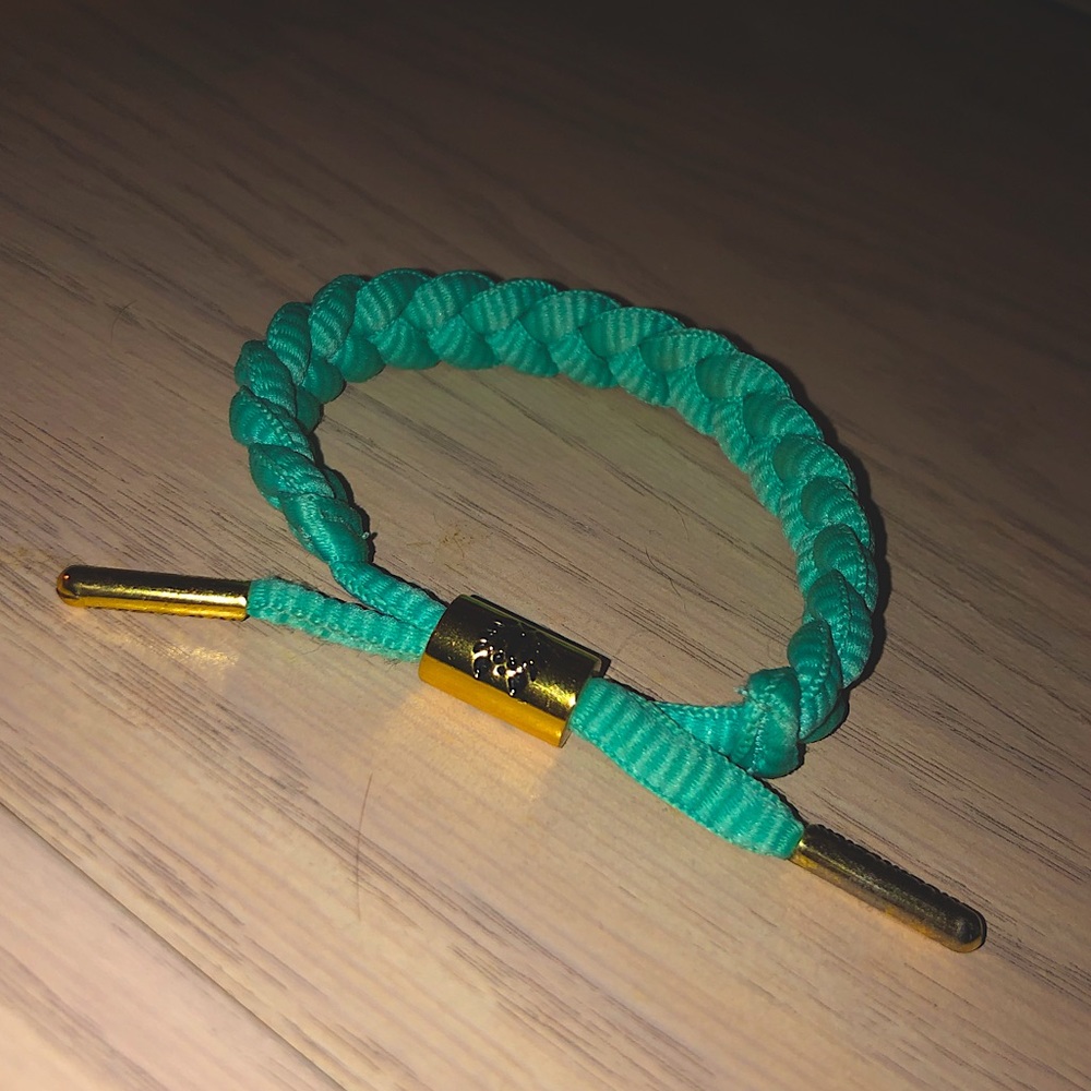 RASTACLAT turquoise braided bracelet